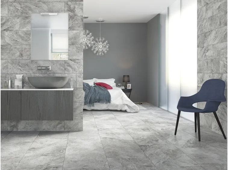 Bagno piastrellato