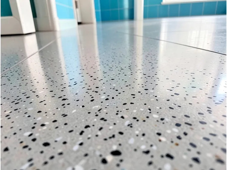 Pavimento di piastrelle in graniglia