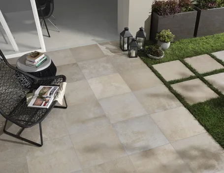 Piastrelle per esterni in ceramica
