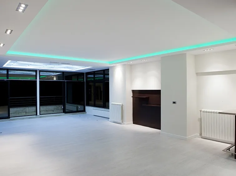 montaggio soffitto teso