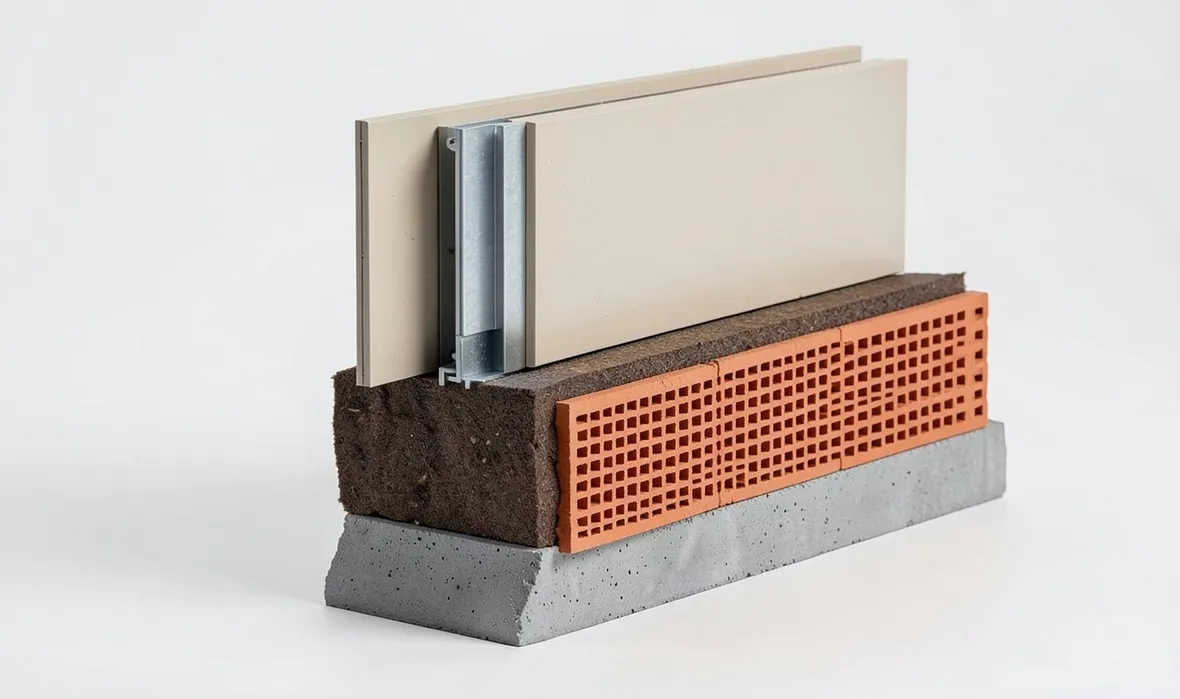 Schema di parete ventilata