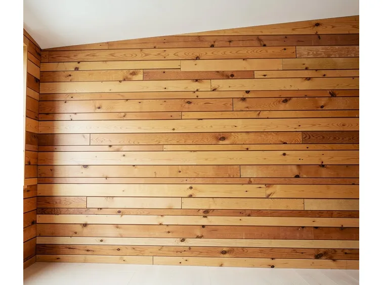 Esempio di pareti in legno