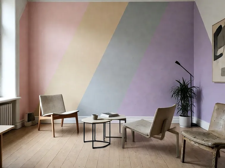 Pareti con colori di tendenza