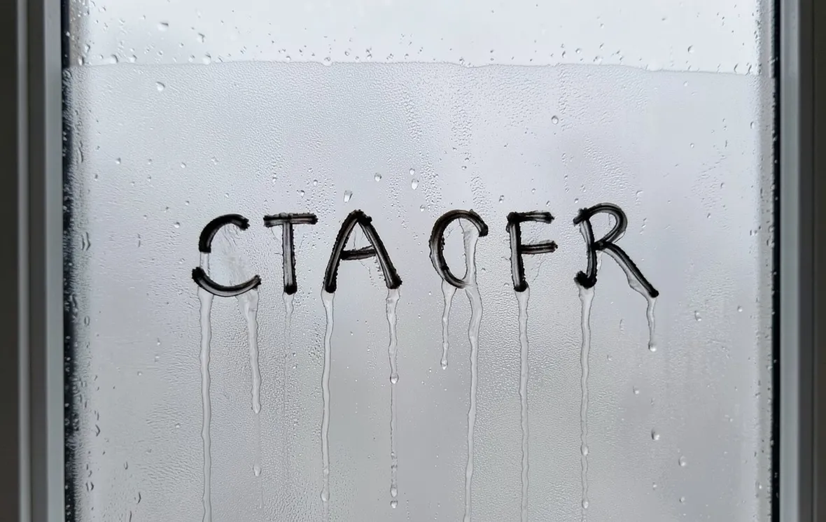 Tipico effetto della condensa