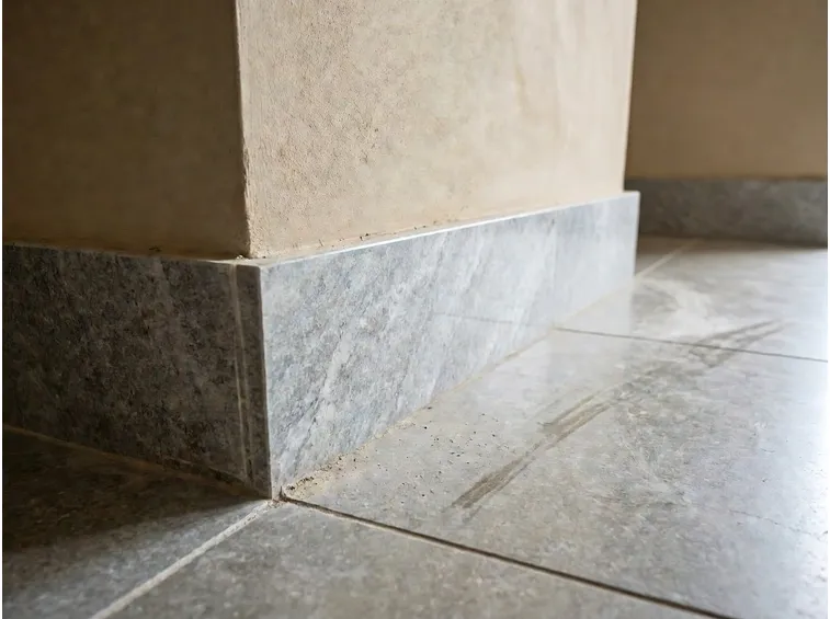 Battiscopa in pietra palladiana