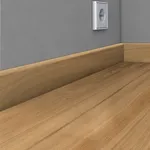 Battiscopa in legno senza viti