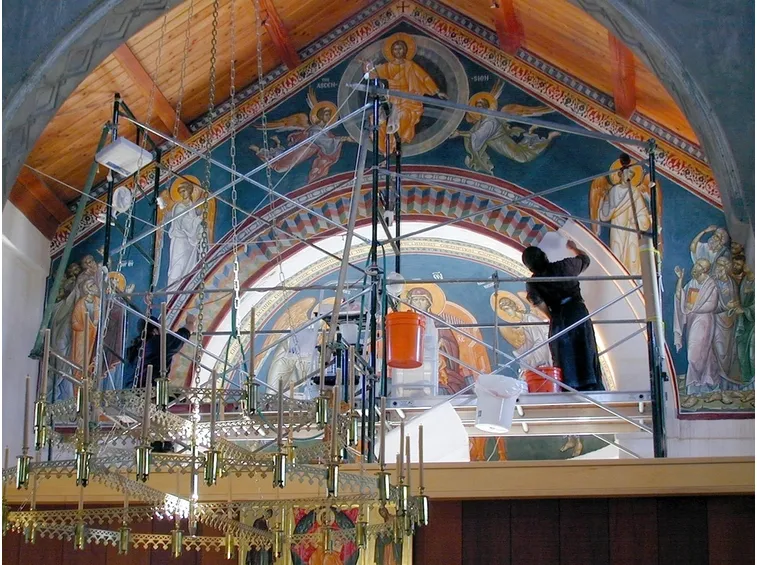 realizzazione affresco
