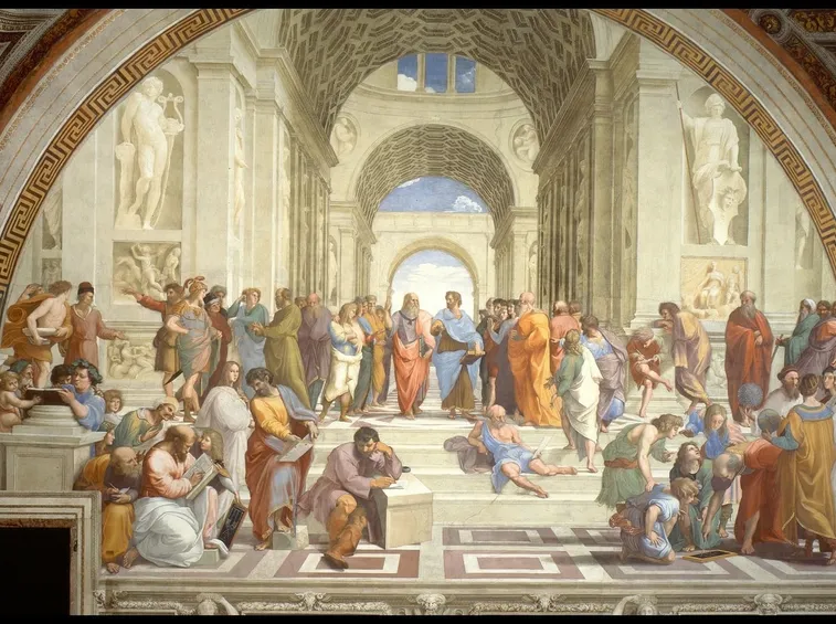 scuola di Atene Raffaello