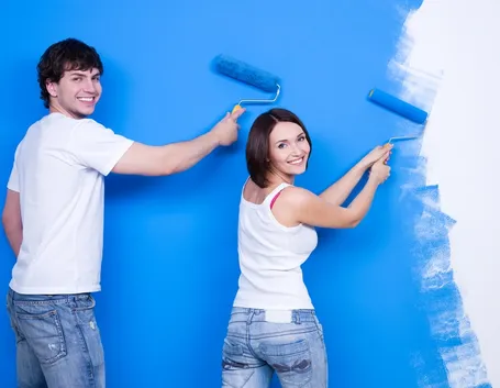 Un esempio di pittura da muro