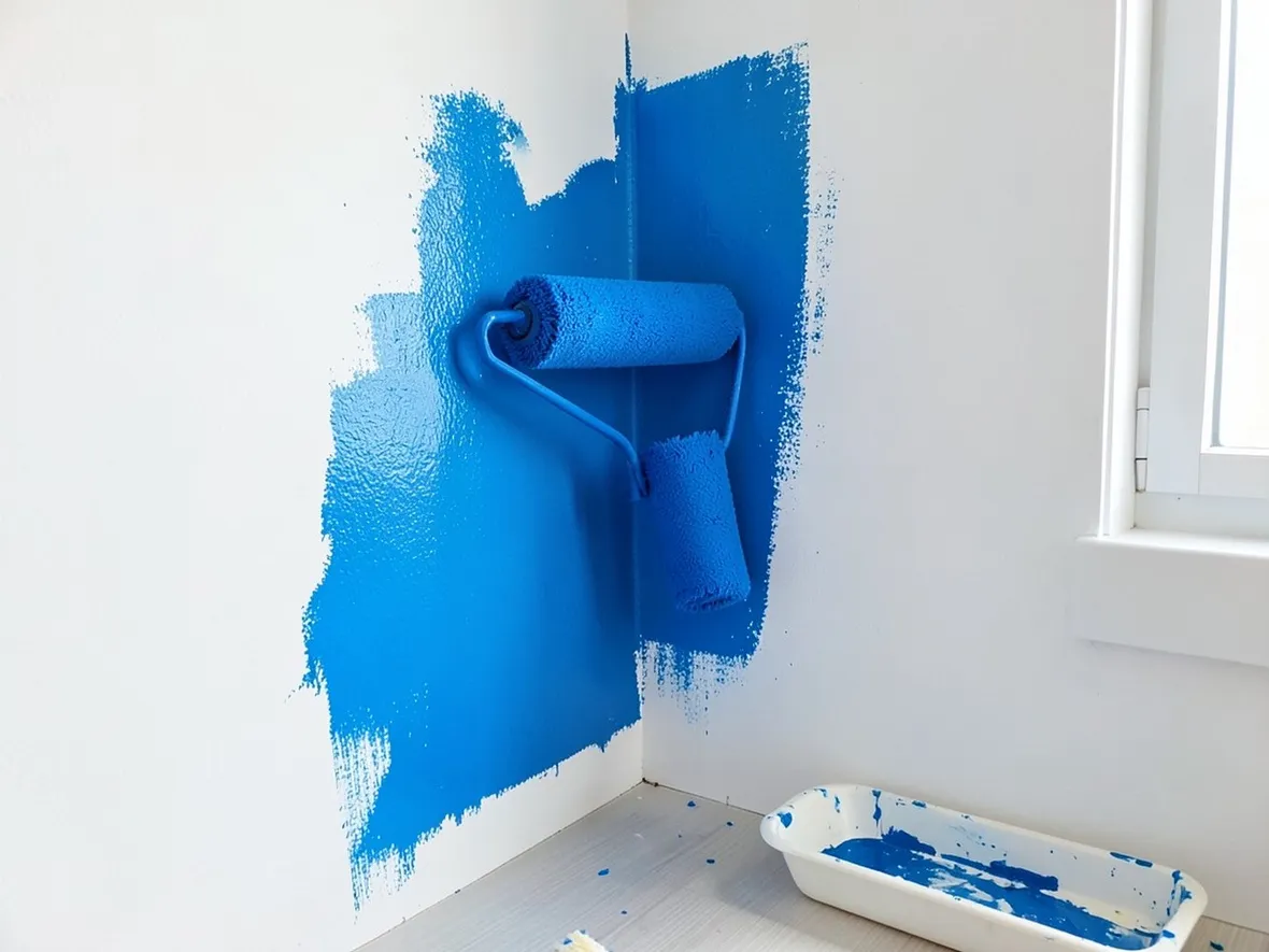 Un esempio di pittura da muro