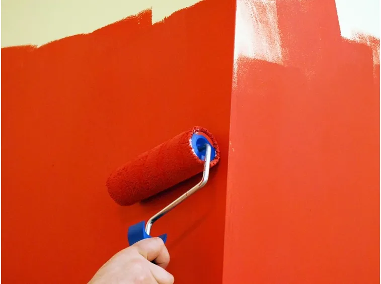 Pittura lavabile rossa