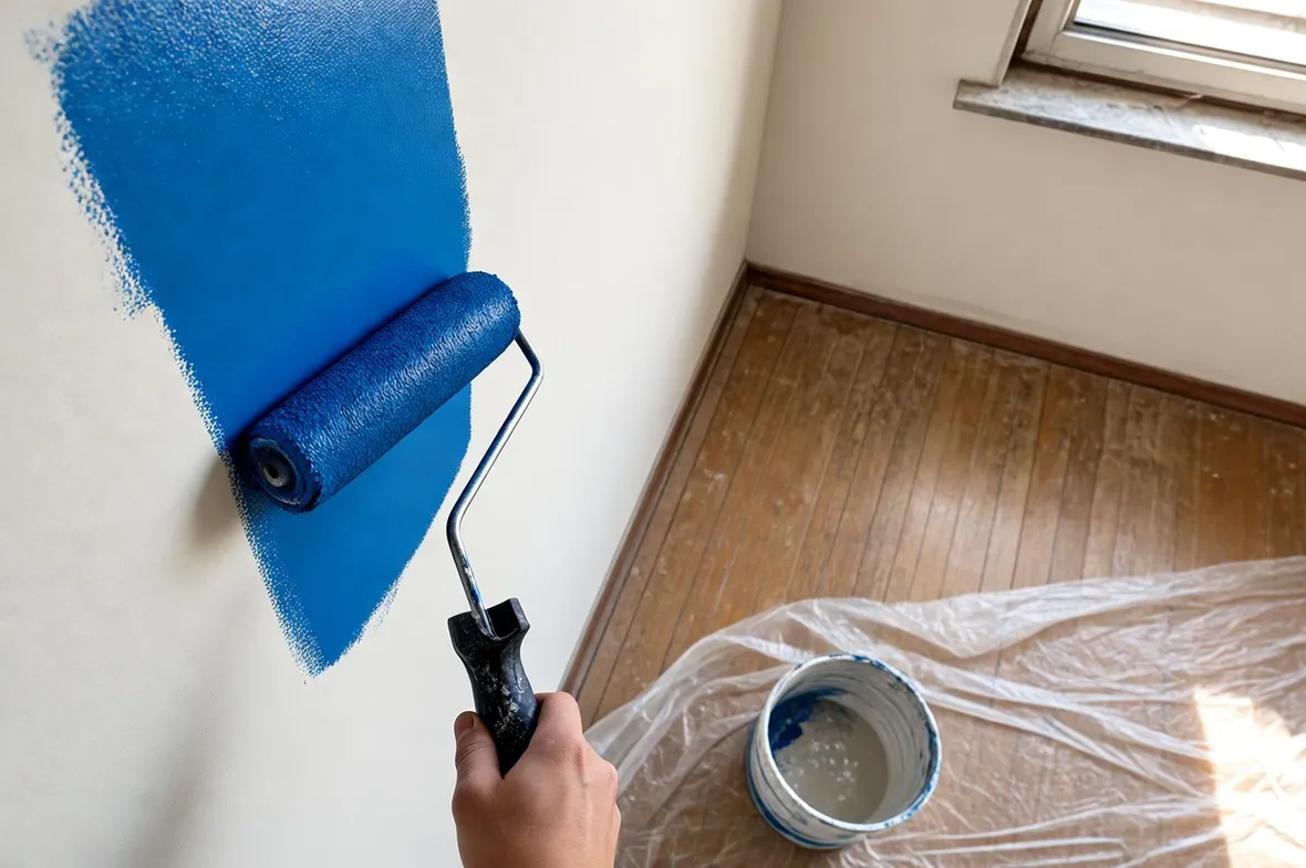 idropittura sufficientemente coprente