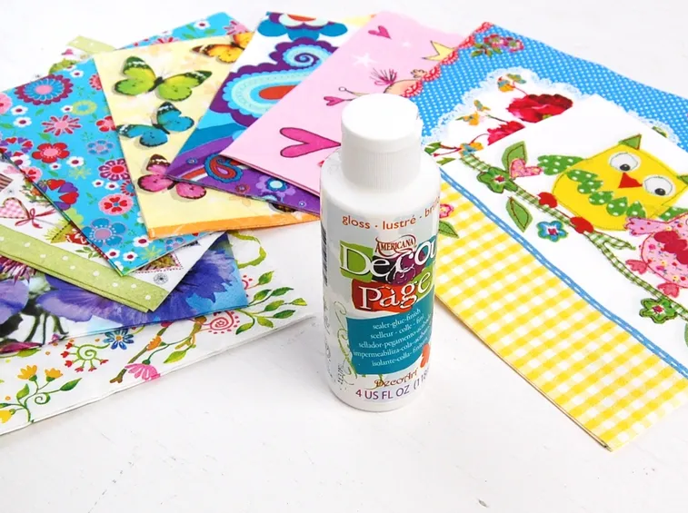 Materiale per decoupage