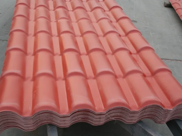 Tegole in pvc per tetto