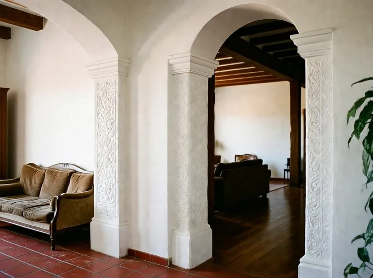 Esempio di arco in cartongesso