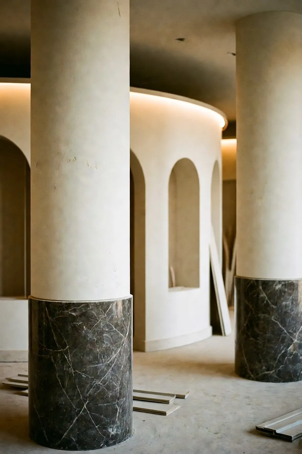colonne in cartongesso