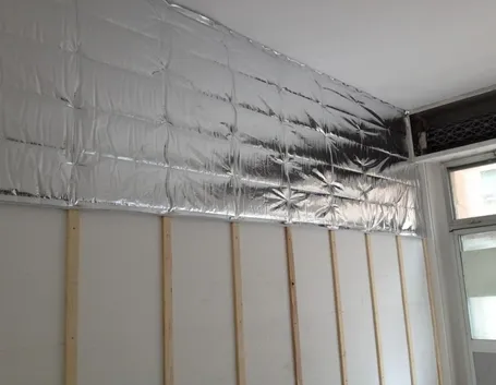 Cappotto interno con materiale riflettente