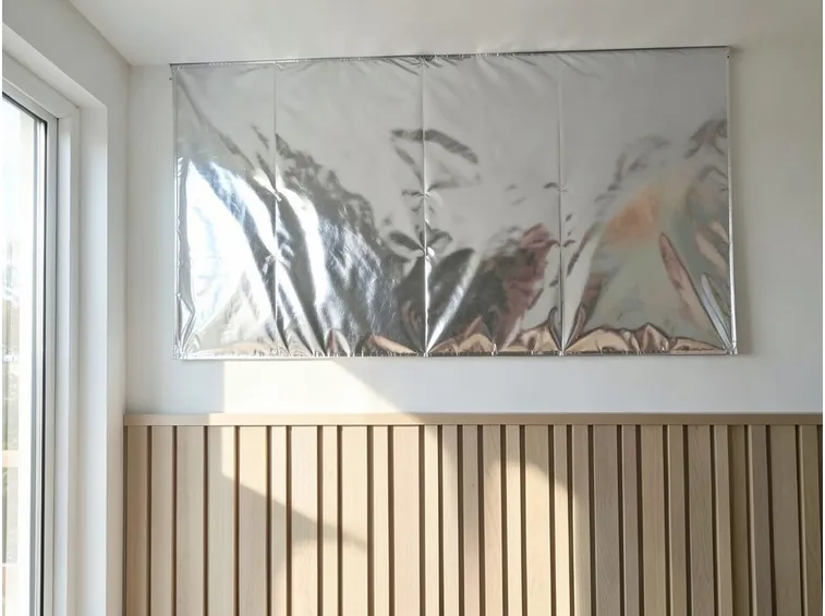 Cappotto interno con materiale riflettente