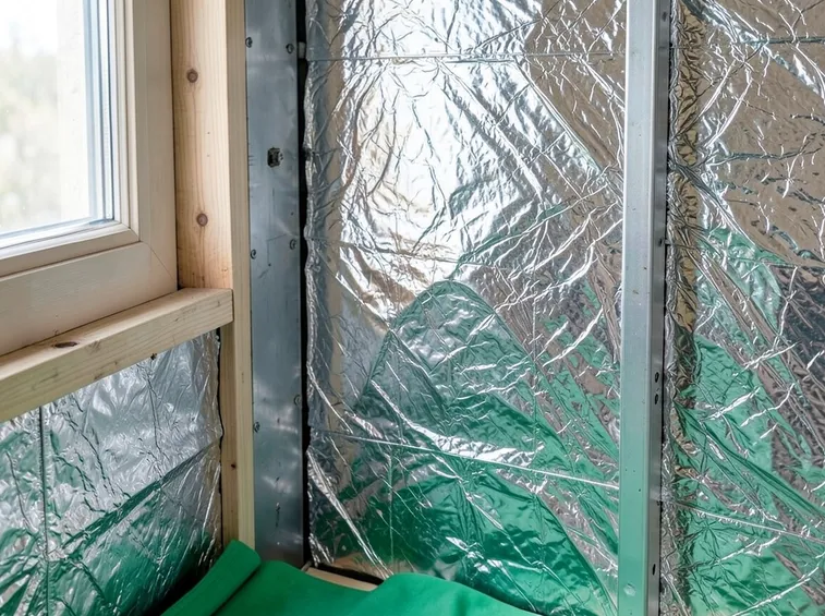 Esempio di isolamento termoriflettente