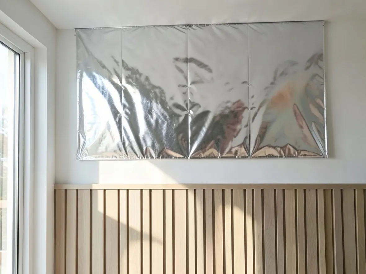 Cappotto interno con materiale riflettente