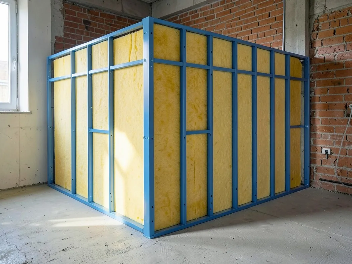 Materiale per l'isolamento acustico