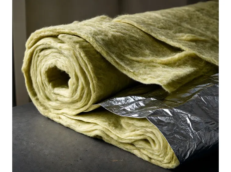 Materiale fonoisolante di lana di roccia