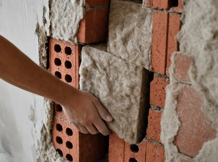 Installazione materiale isolante