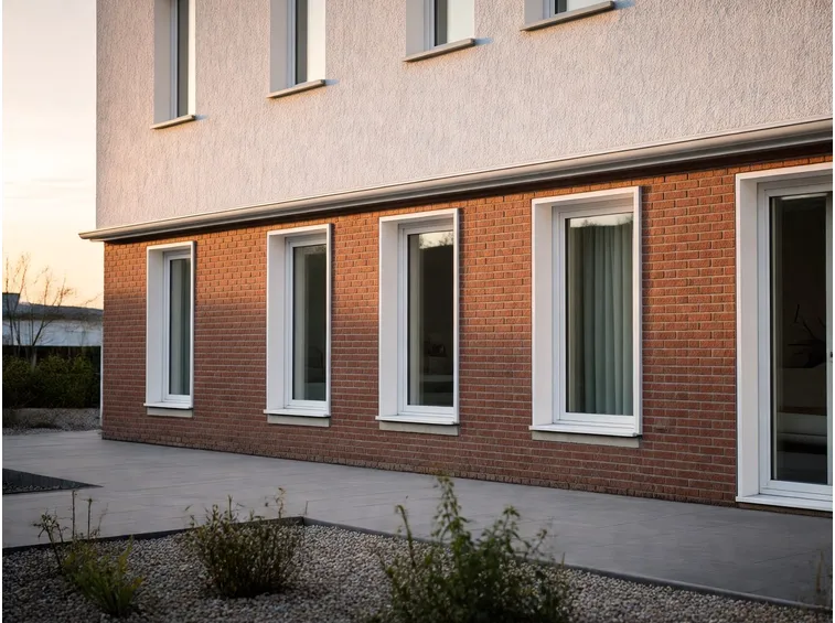 Casa costruita con laterizi isolanti