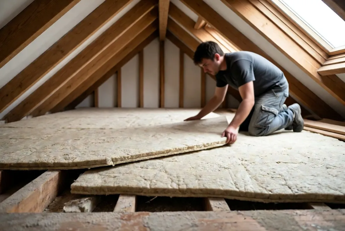 Applicazione materiali isolanti