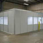 Ambiente con pareti prefabbricate