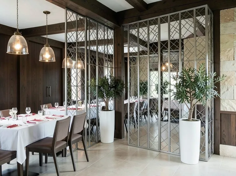 Separé decorativo per interni