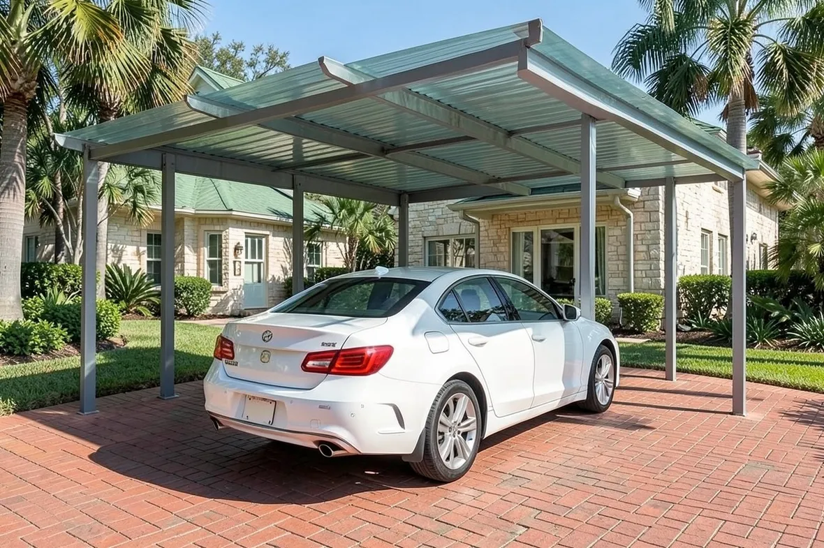 Coperture per auto in ferro