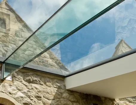 Coperture in vetro per terrazzi