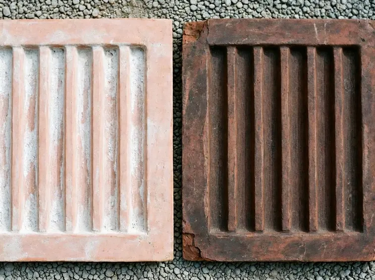 Coppia di tegole marsigliesi