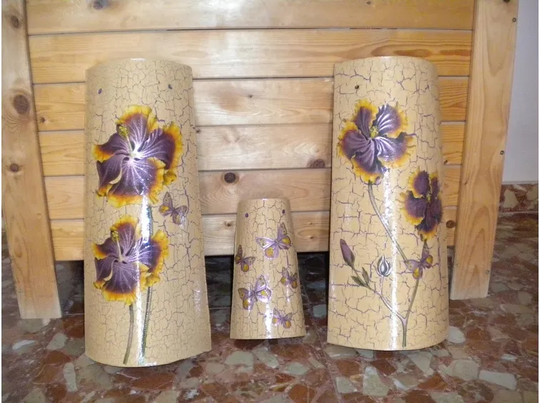 Decoupage su tegole
