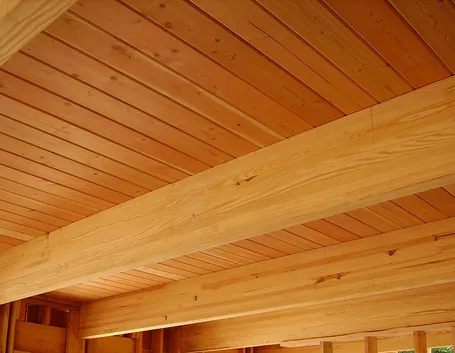 Le travi in legno lamellare
