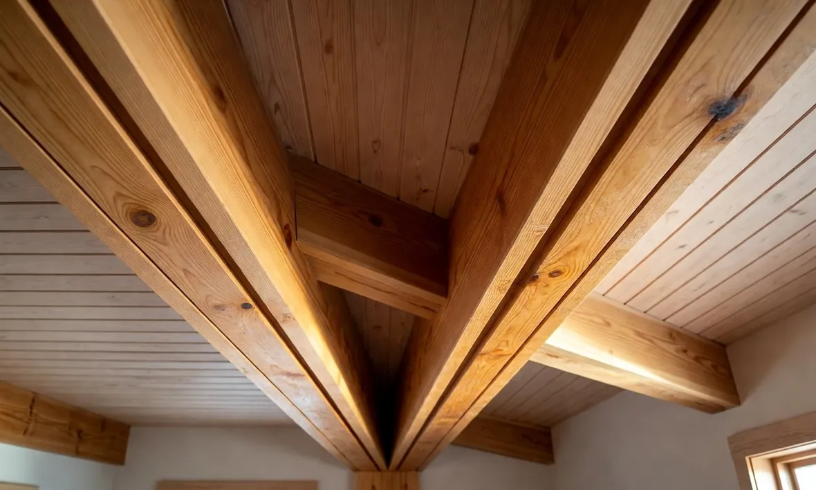Le travi in legno lamellare