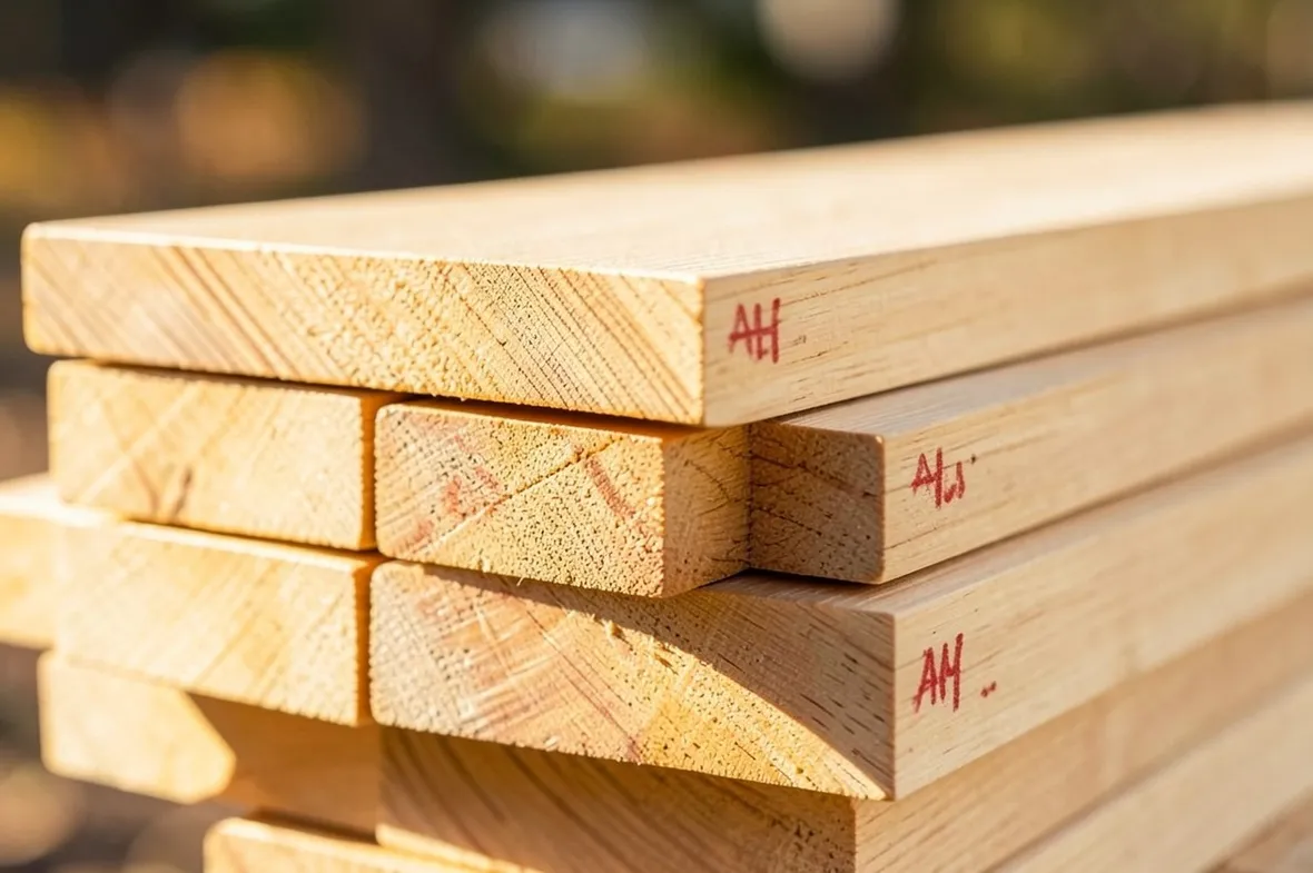 Tetto di travi di legno