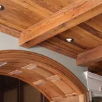 Travi in legno di castagno