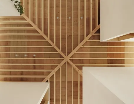 soffitto in legno lamellare
