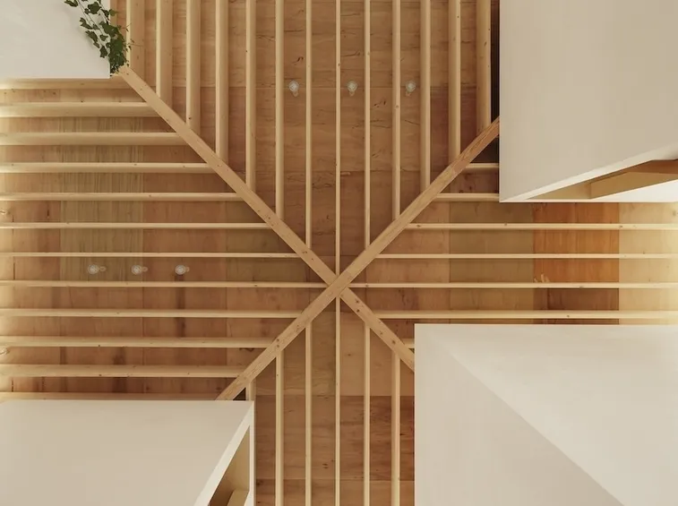 soffitto in legno lamellare