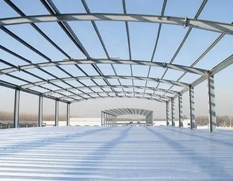 Struttura con travi prefabbricate