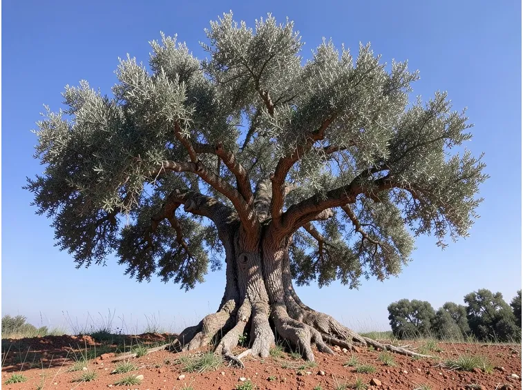 Albero di olivo secolare
