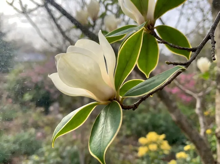 Magnolia in fiore