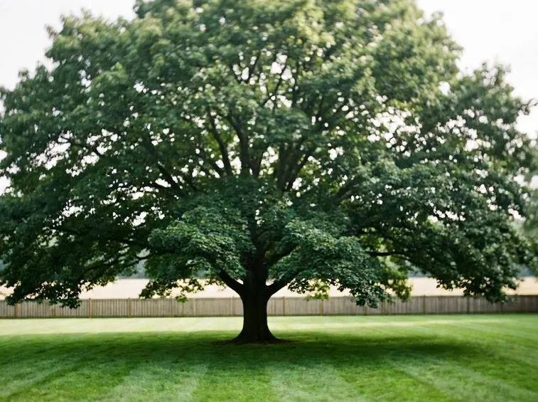 Esempio di alberi caducifoglie