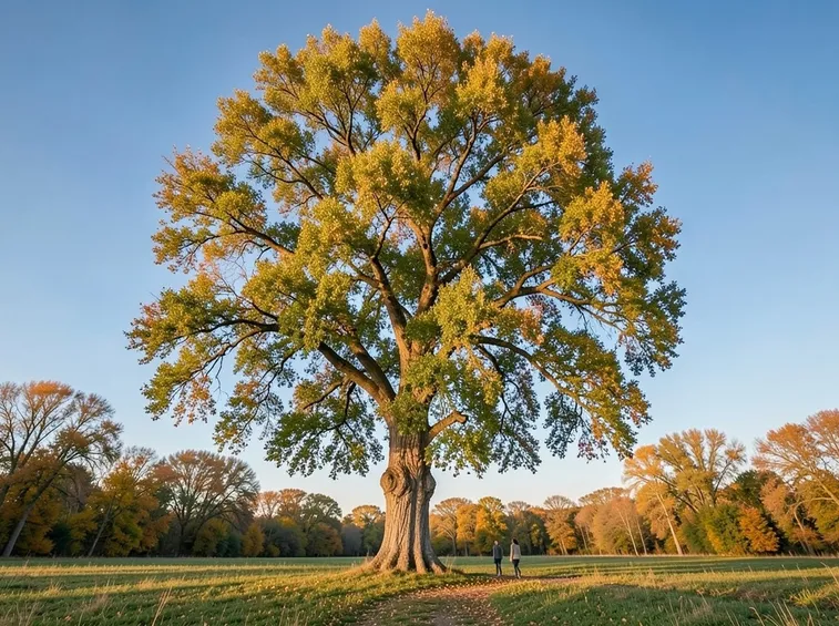Esemplare di albero caducifoglie