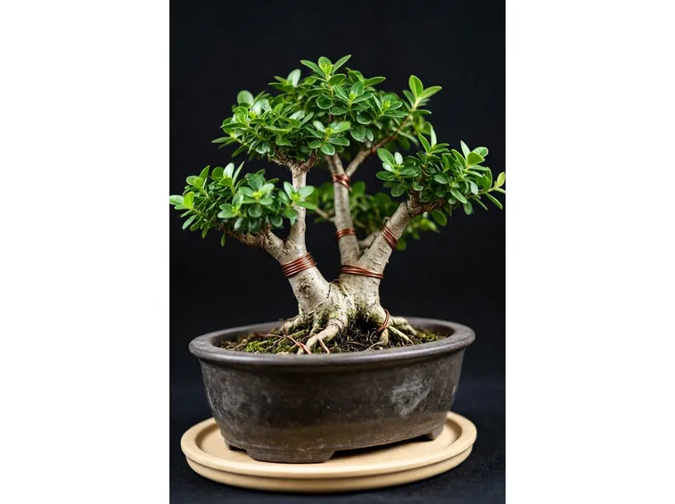 Giovane esemplare di Bonsai bosso