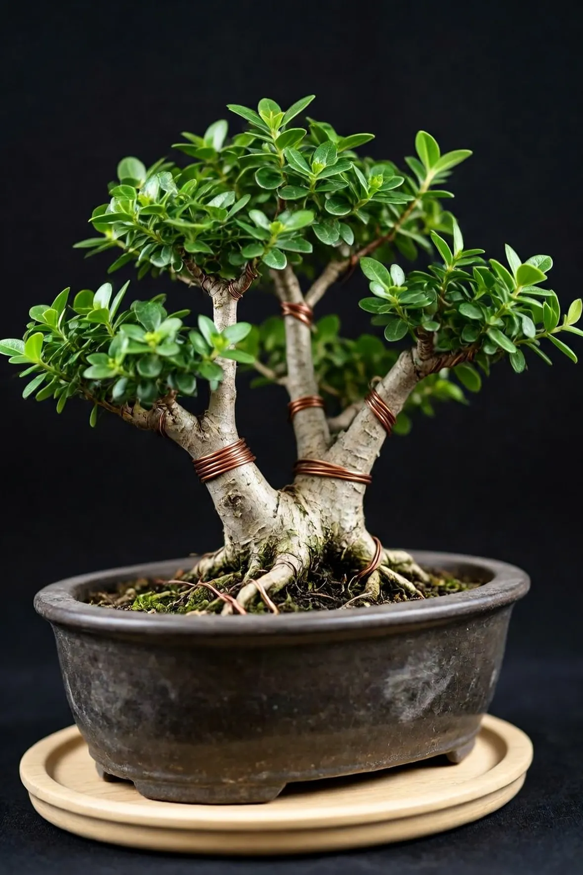 Giovane esemplare di Bonsai bosso