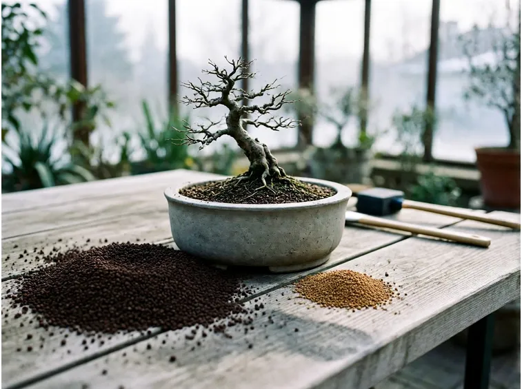 Preparare il bonsai prima delle gelate: concime, substrato e posizione