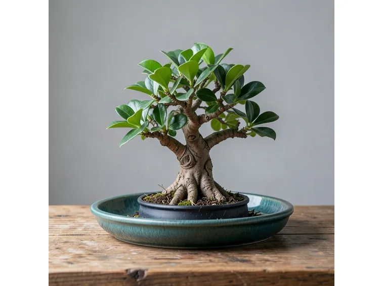 pianta bonsai ficus microcarpa